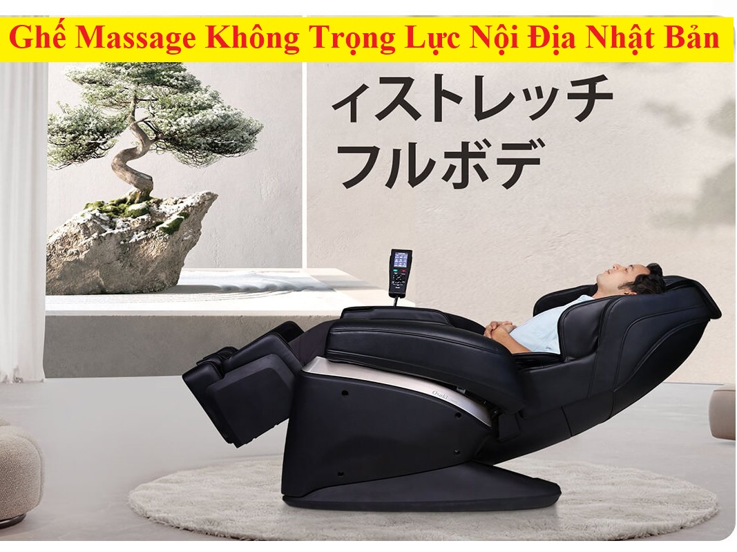 Ghế Massage Không Trọng Lực Nội Địa Nhật Bản