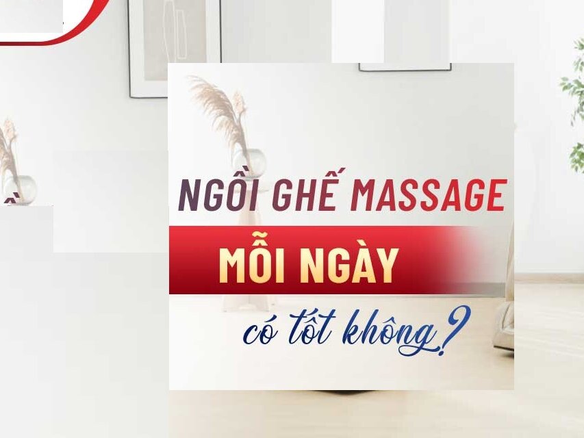 Sử dụng ghế massage có tốt không?