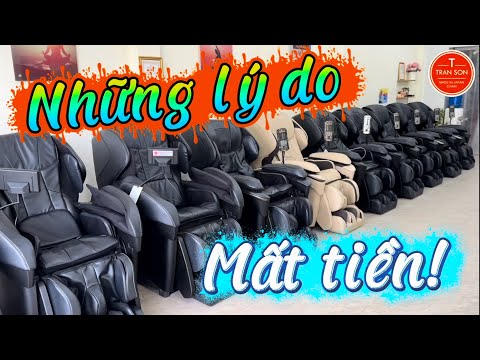 5 Sai Lầm Phổ Biến Khi Mua Ghế Massage Khiến Tiền Mất Oan