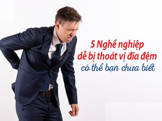 5 Nghề nghiệp dễ bị thoát vị đĩa đệm