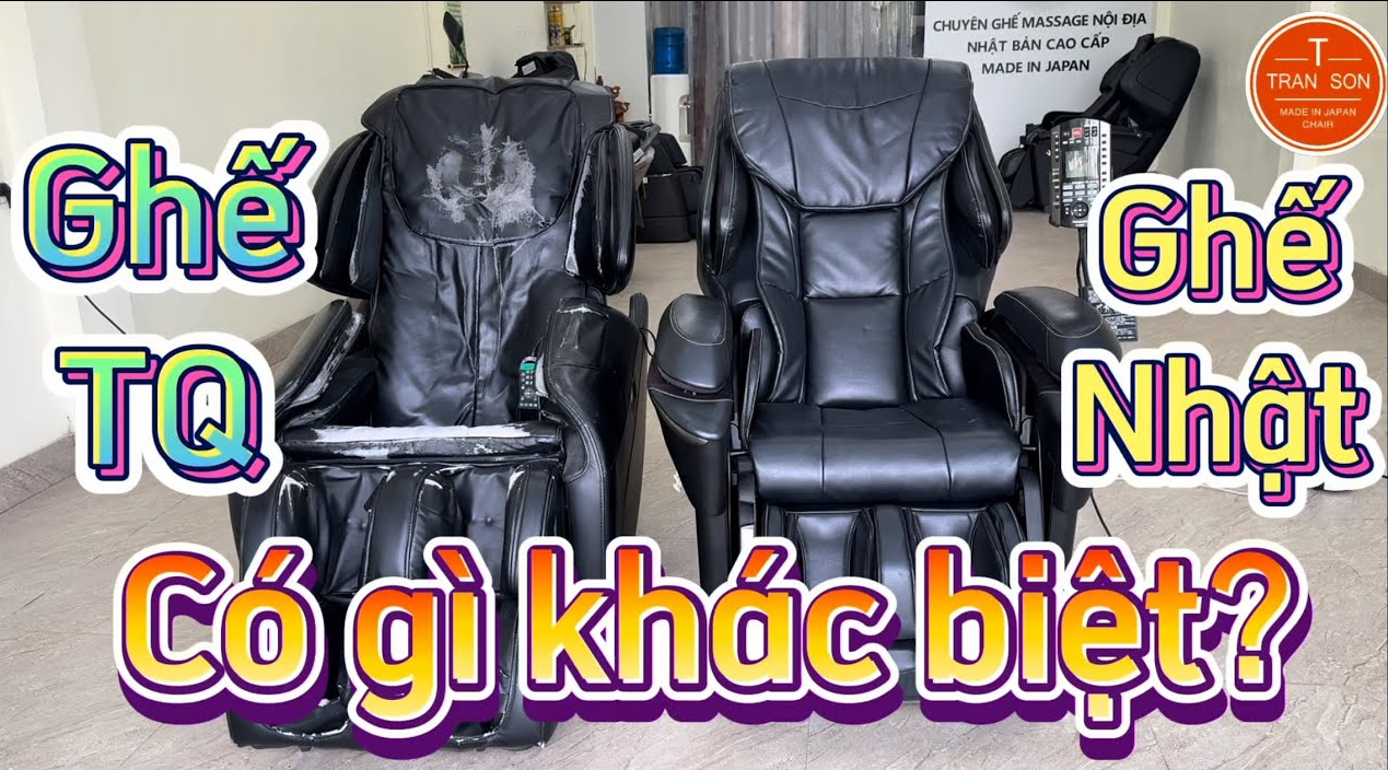 Ghế massage Trung Quốc có chức năng trị liệu không? Sự thật bạn cần biết trước khi mua